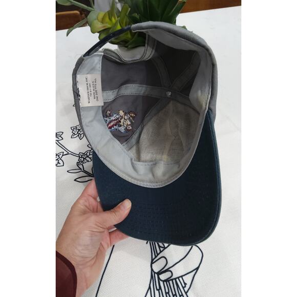 Vtg Space Jam Love your melon snapback hat 1991 Adults Looney Tunes gray o/s USA - Picture 6 of 9